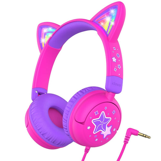 iClever Cat Ear Kids Headphones HS25 (UK)