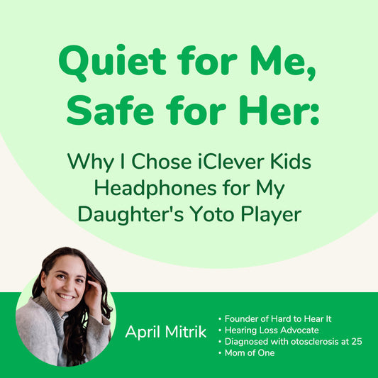 Why I Chose iClever Kids Headphones for My Daughter's Yoto Player