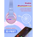 iClever Kids Bluetooth Headphones BTH12 (UK)