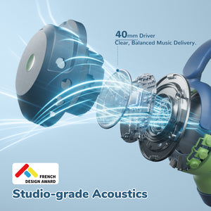 iClever BTH20 Active Noise Cancelling Headphones for Kids (UK)