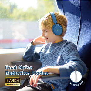 iClever BTH20 Active Noise Cancelling Headphones for Kids (UK)