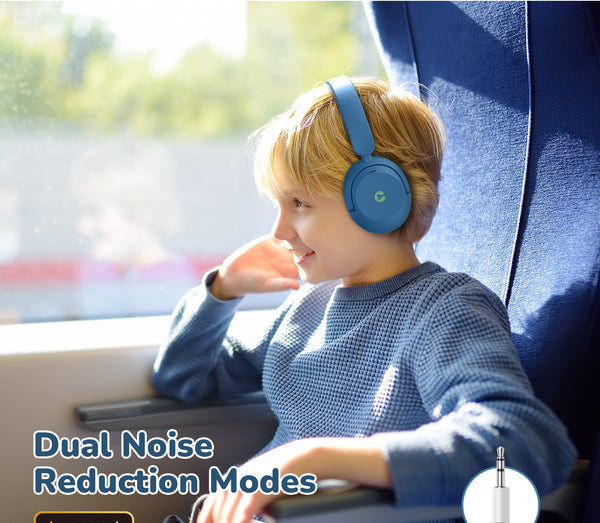 iClever BTH20 Active Noise Cancelling Headphones for Kids (UK)