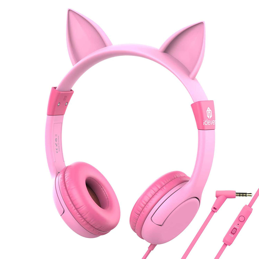 iClever Kids Headphones HS01 Pink (UK)