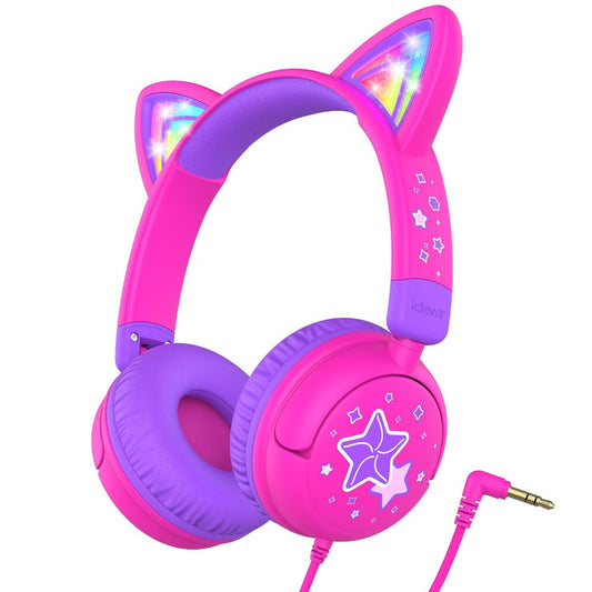 iClever Cat Ear Kids Headphones HS25  (UK)